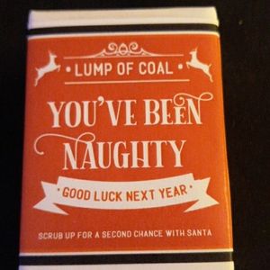 You've been naught soap sample size